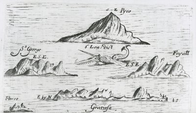 Isole delle Azzorre, c.1597 da English School